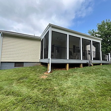 Porch-Makeover-Deck-Replacement-With-Sunroom-Addition-in-New-Albany-Indiana-Pro-Restoration-Plus 4